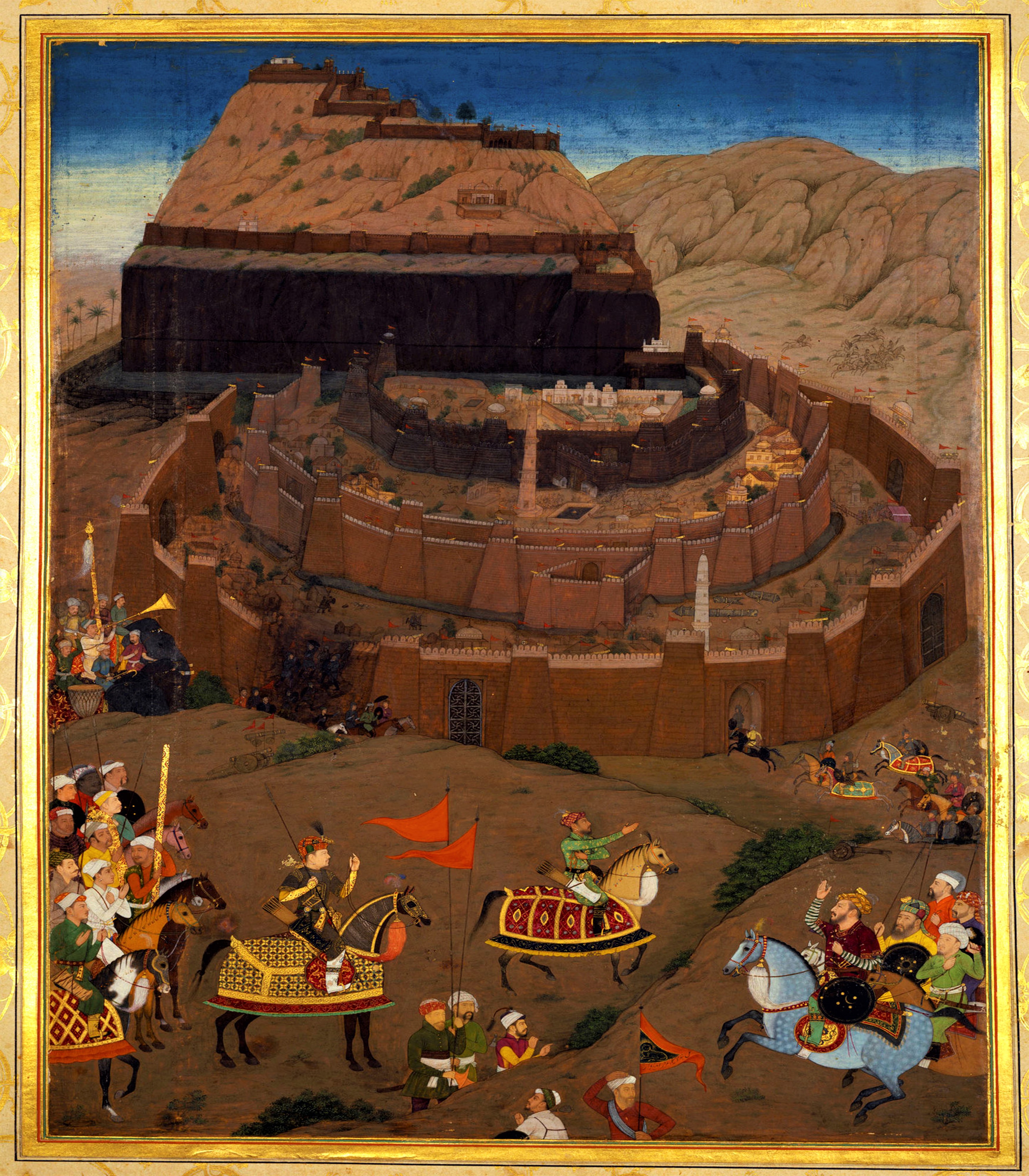 Capture of Daulatabad by Mughals