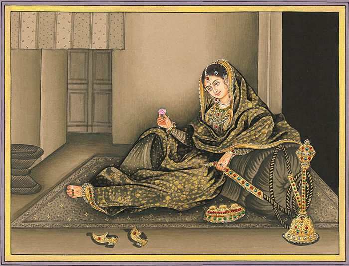 An old Painting of Umrao Jaan (Pinterest)