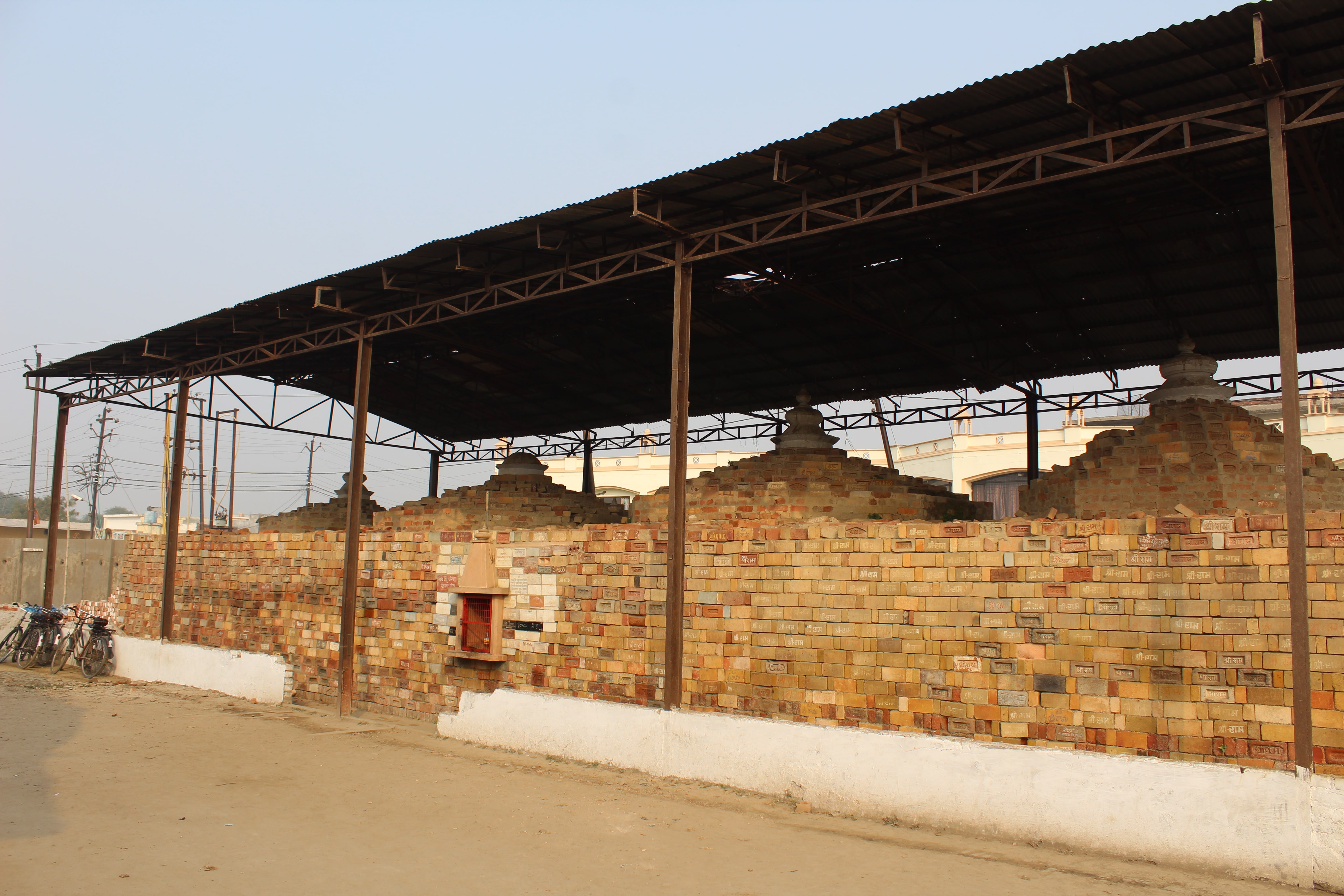 Ram Mandir Construction Workplace