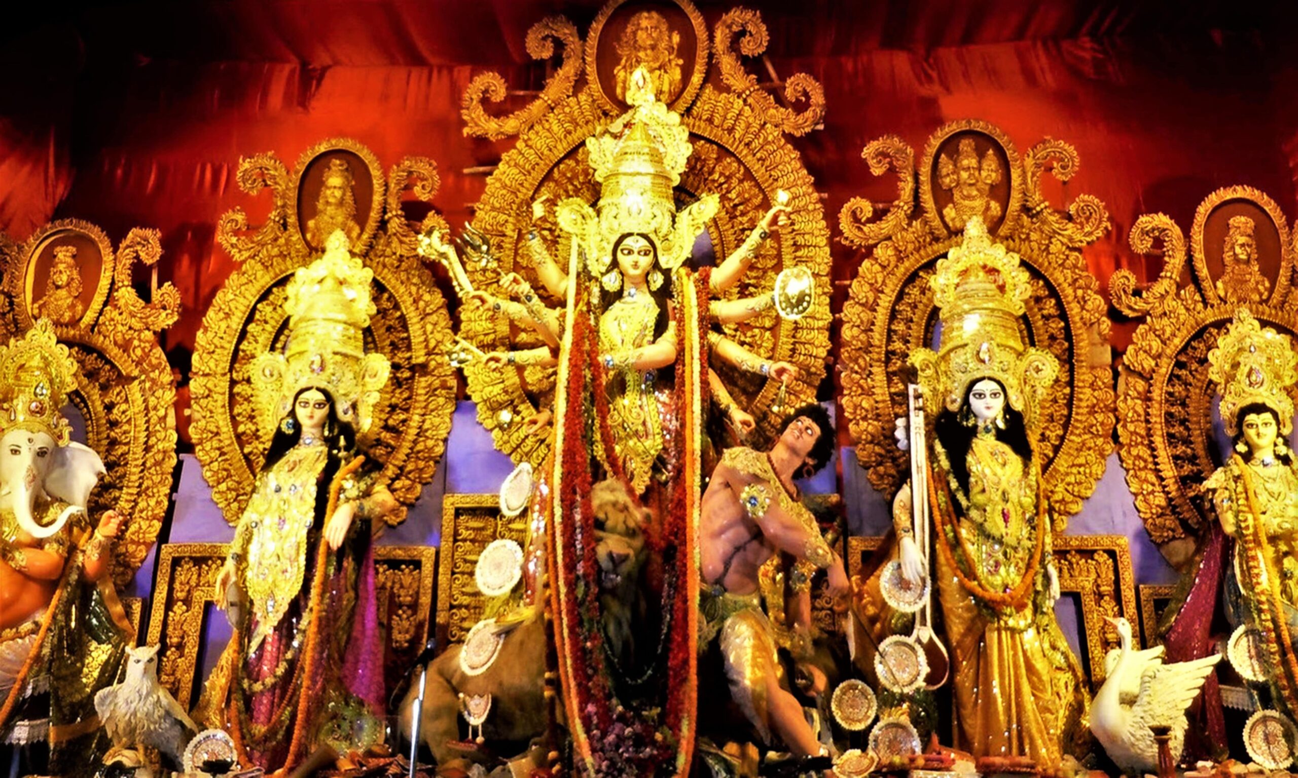 Durga Puja in Kolkata | PC - Wall Street International Magazine