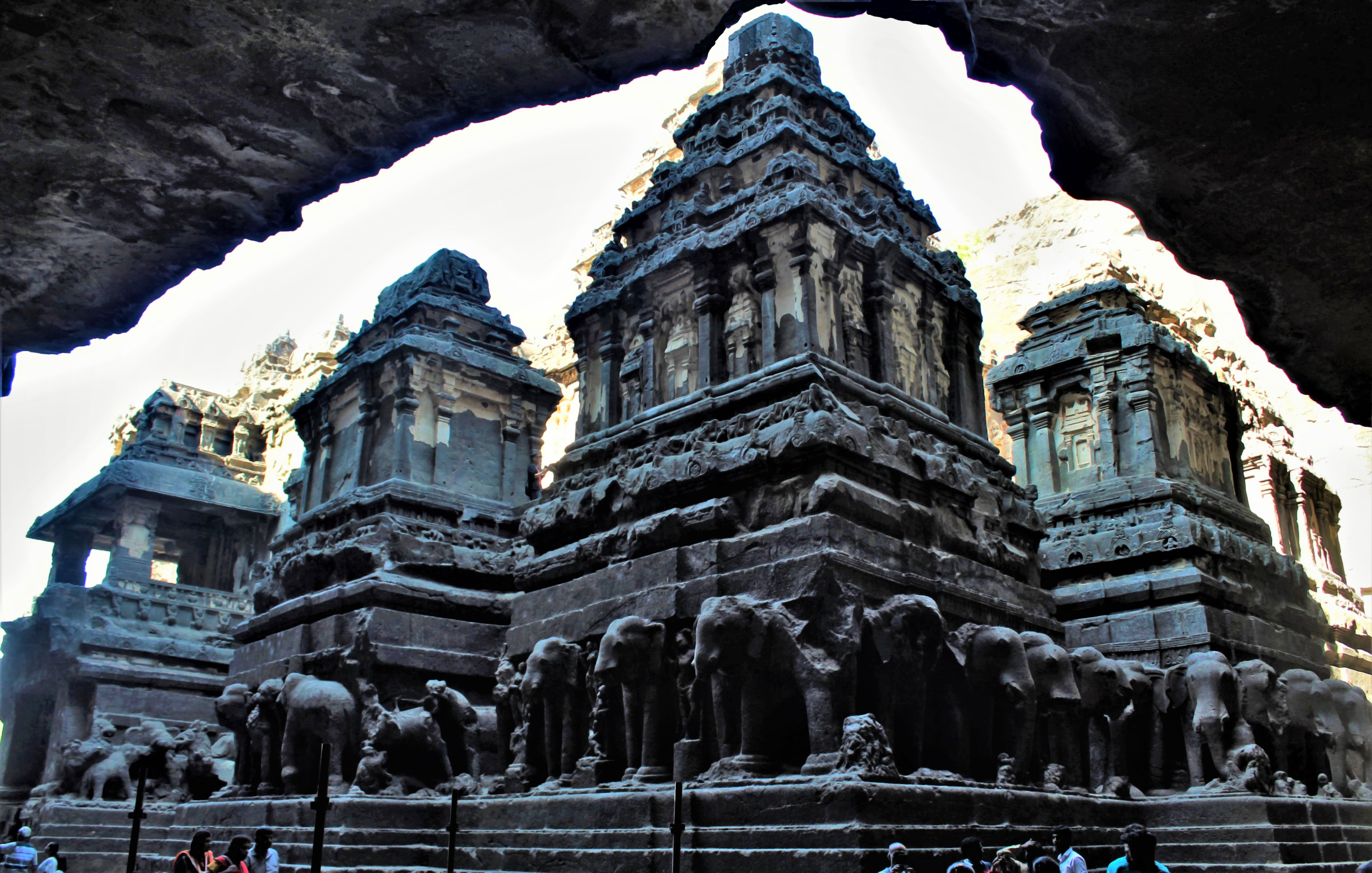 IMG_2738 Kailasha Temple - The Centre of Attraction at Ellora