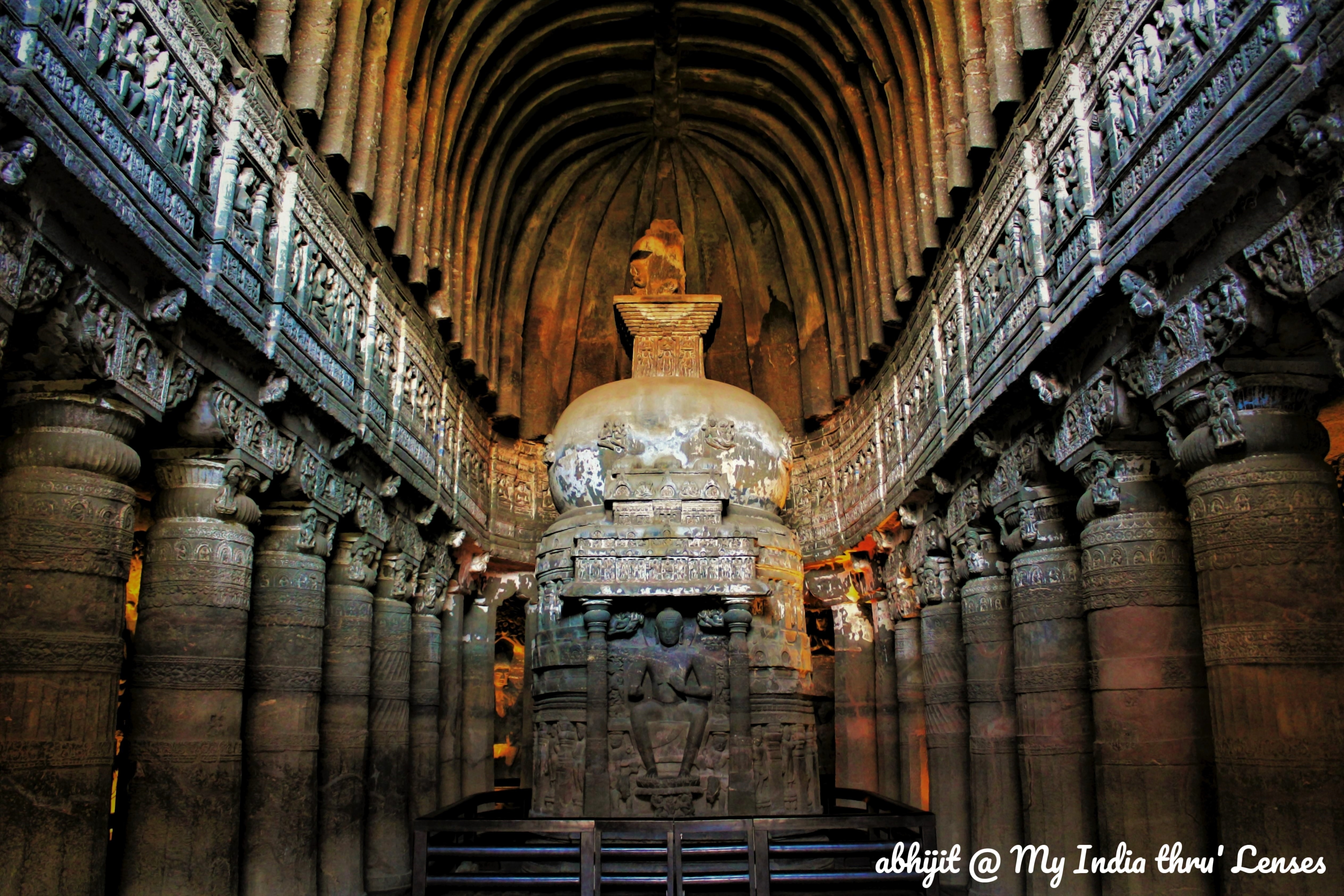 A typical Chaitya (Cave 26)