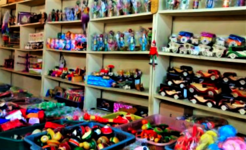 Channapatna Toys in a Local Store (PC - www.thenewsminute.com)