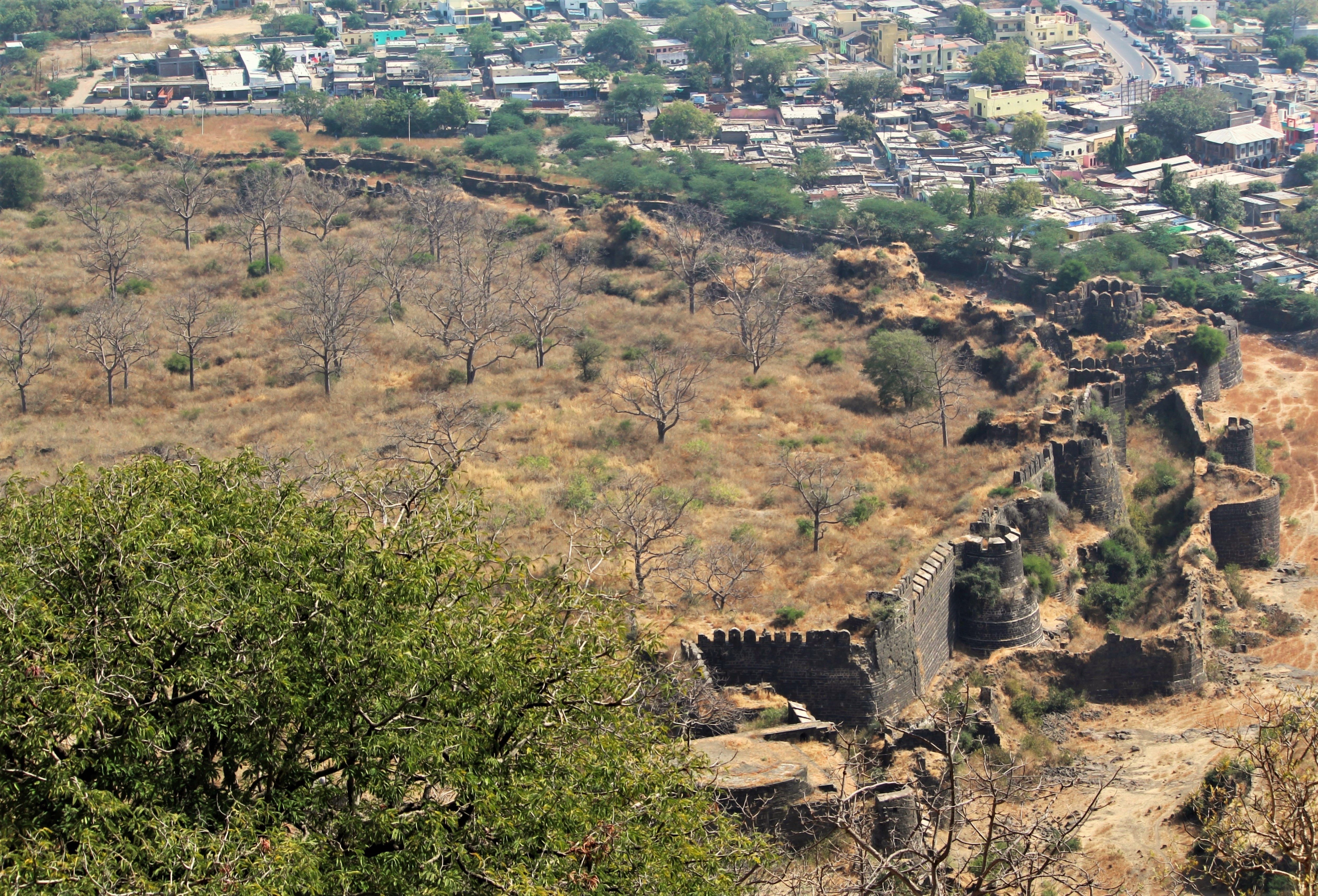 Remains of the Massive Fortification Walls