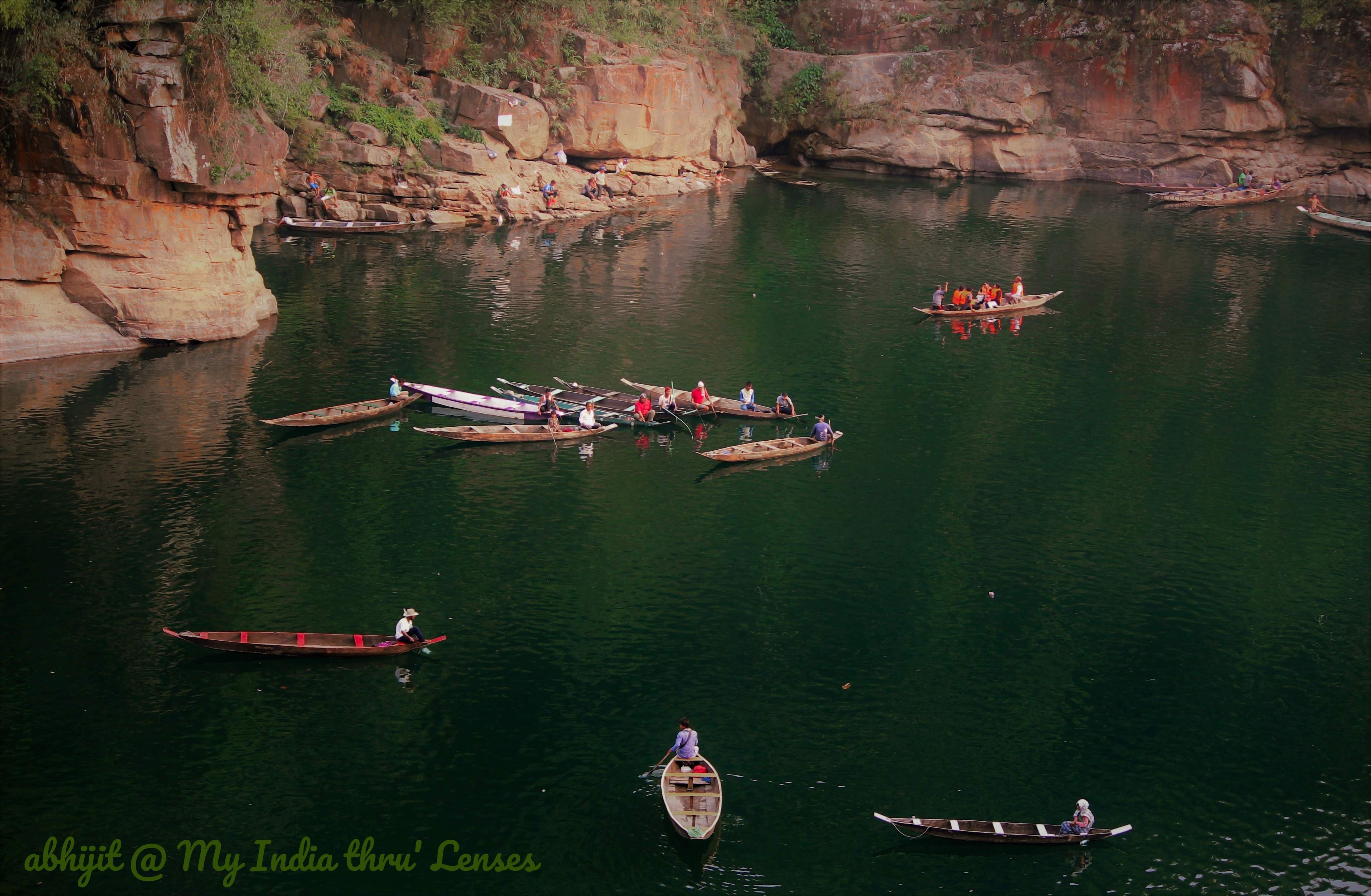 The Umgot River at Dawki