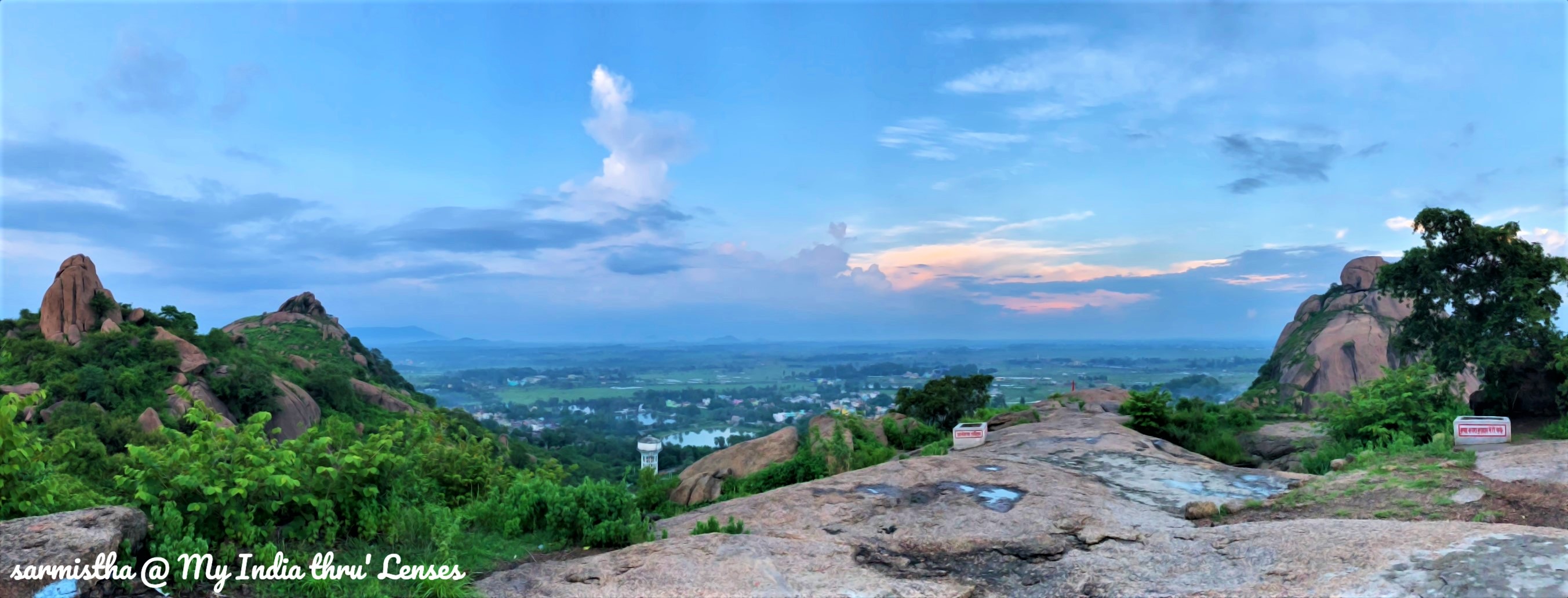 View from the top of Joichandi Pahar