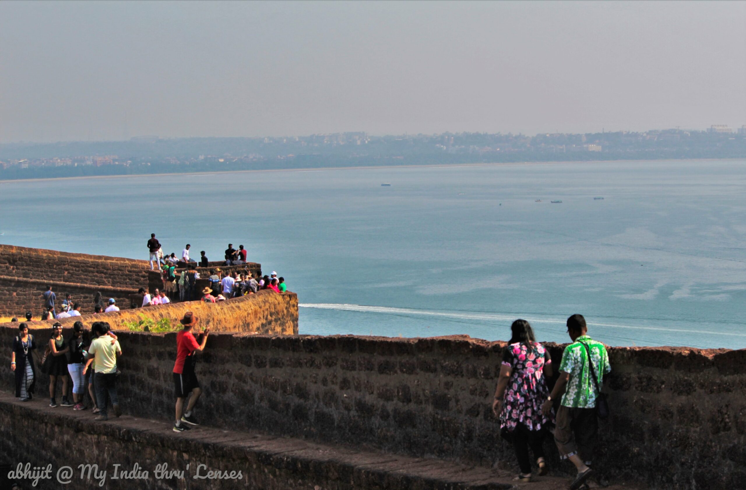 View from the back side of the Fort